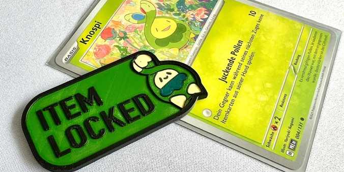 Item Locked Marker for Pokémon TCG
